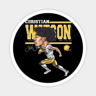 Christian Watson Green Bay Cartoon Magnet